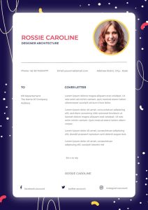 Simple Creative Cover Letter Template Cover Letter Simple Format Word