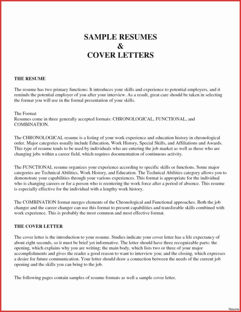 Cover Letter Transferable Skills Sample