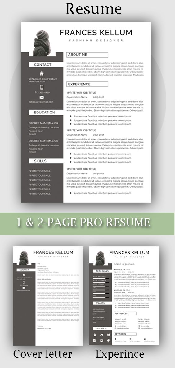 2 Page Resume Format Download In Ms Word