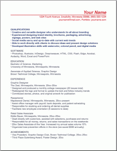 4 Bad Resume Examples Craig Kunce