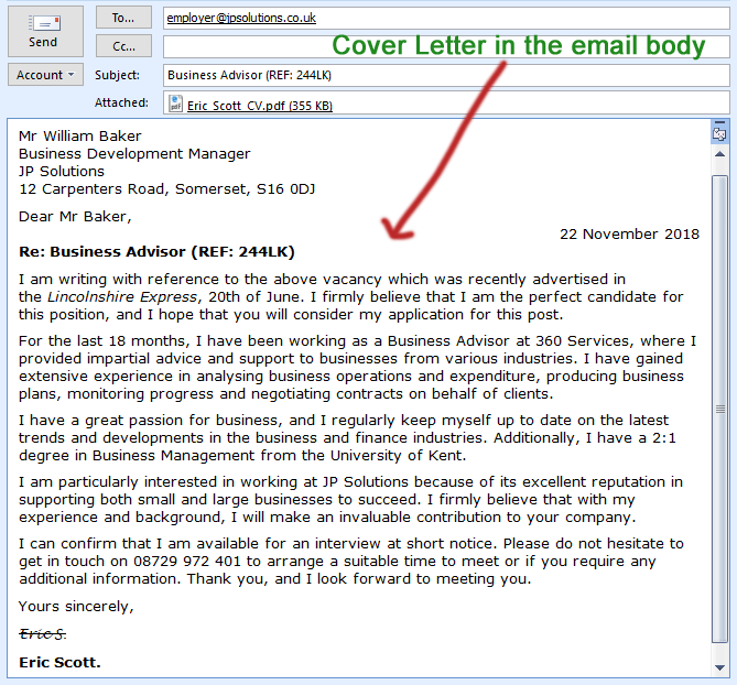 How To Write An Email With Your Resume Attached