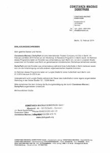 Sample Cover Letter For German Employment Visa