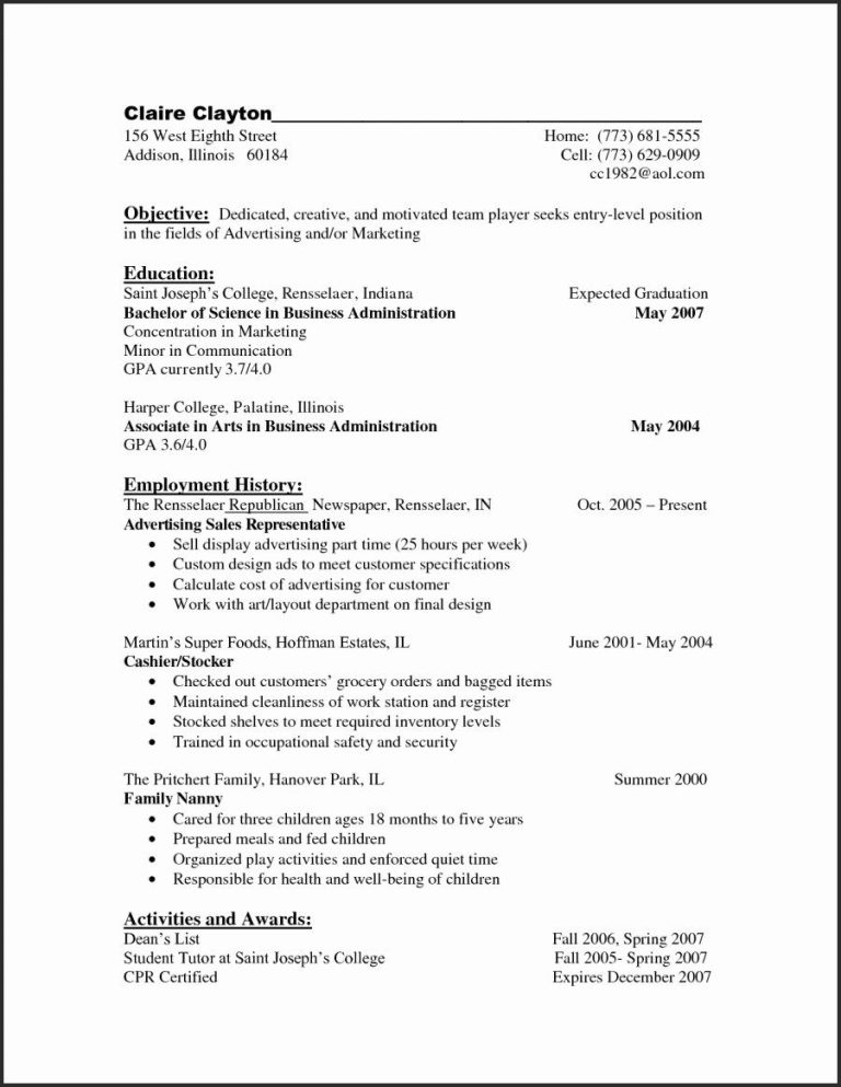 1 Year Experience Resume Format For Mechanical Engineer
