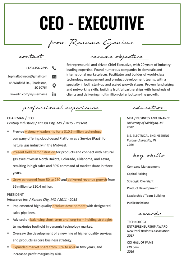 How To Write A Good Resume For A Teenager