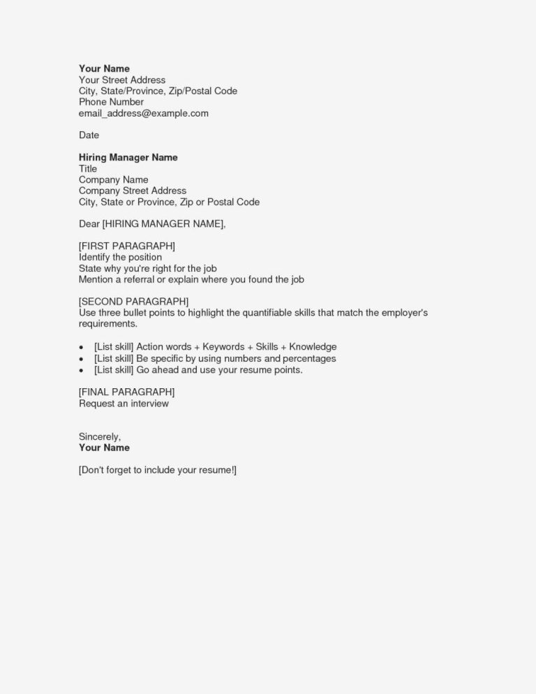 Good Cover Letter Examples For Usps