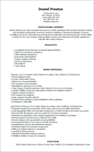 Government & Military Resume Templates to Impress Any Employer LiveCareer