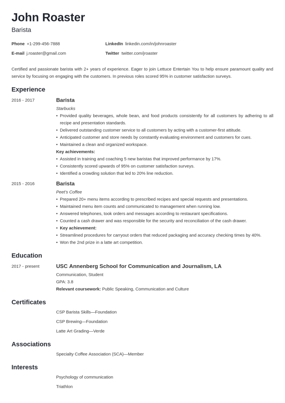 List of Hobbies and Interests to Put on a Resume or CV (21 Examples)