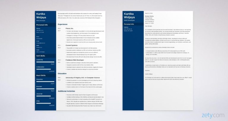 How To Write A Cover Letter For Web Developer