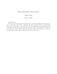Cover letter for essays mla May 2022