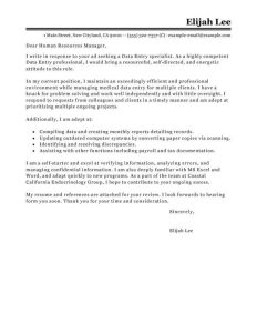 Get Our Example of Government Job Cover Letter Template for Free in