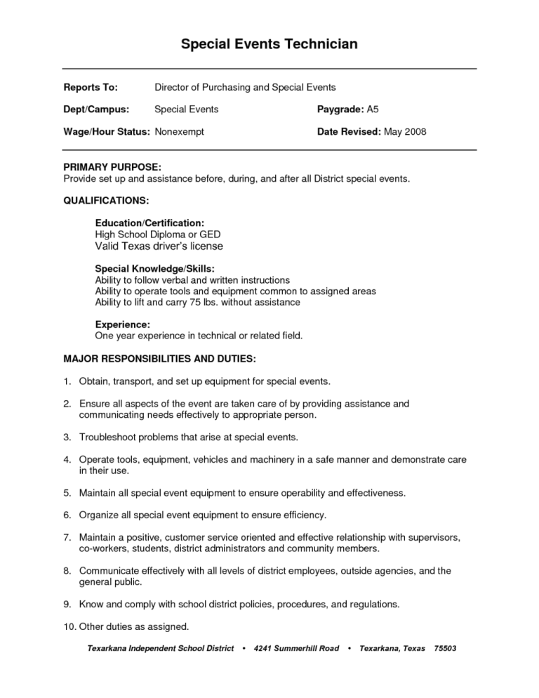 Sample Cover Letter For General Labour Position