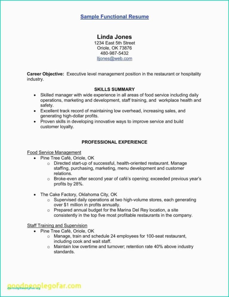 Resume Example With Gaps In Employment