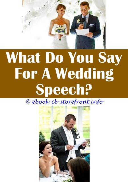 Short And Sweet Groom Speech Examples