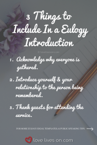 How to Write a Eulogy and Speak Like a Pro Writing a eulogy, Eulogy