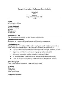 Salutation For Cover Letter Without Name 200+ Cover Letter Samples