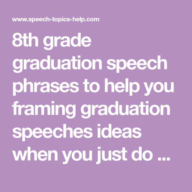 How To Write A Speech Address