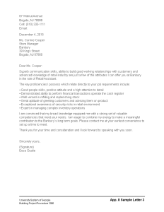 Cover Letter With No Experience Templates at