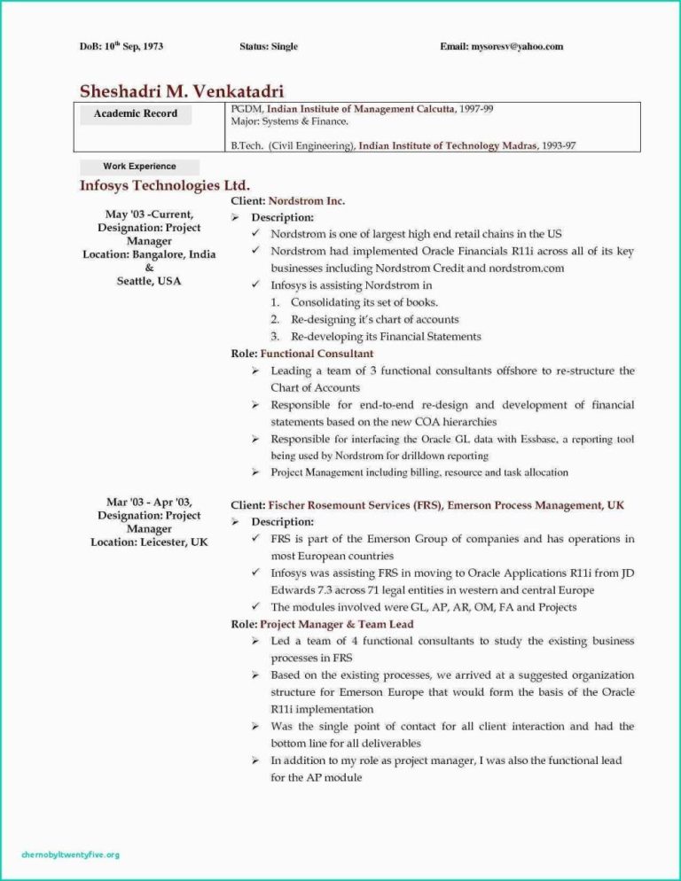 Student Nursing Cv Template Uk