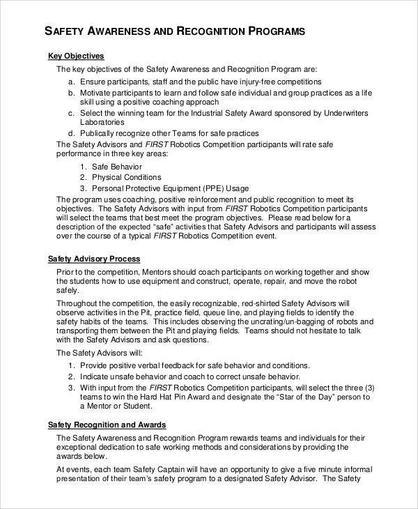 Employee Recognition Programs Examples Pdf
