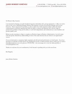 General Cover Letter Examples Beautiful Cover Letter for General