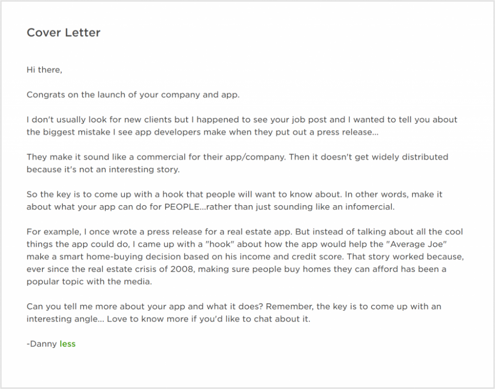How To Write A Cover Letter For Nonprofit
