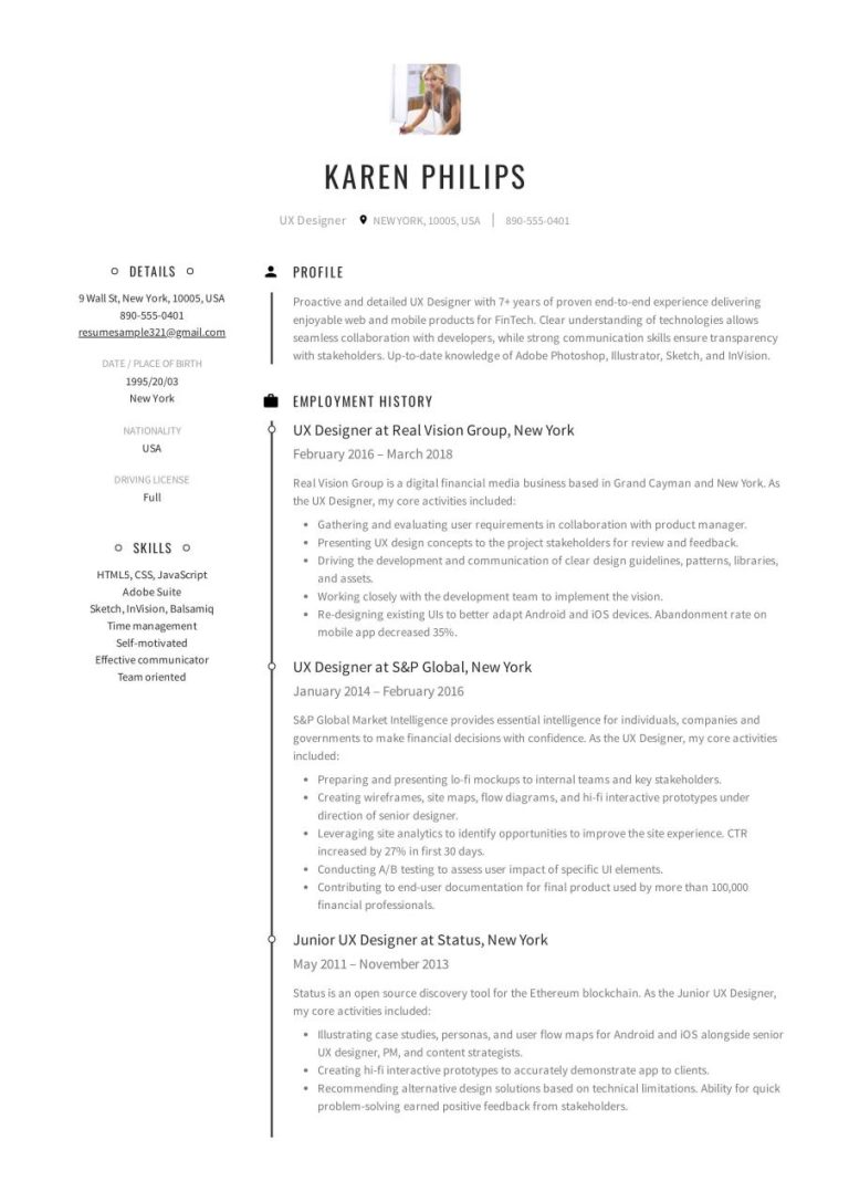 Ux Design Cover Letter Examples