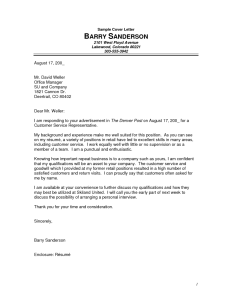 Cover Letter For Recent College Graduate Database Letter Templates