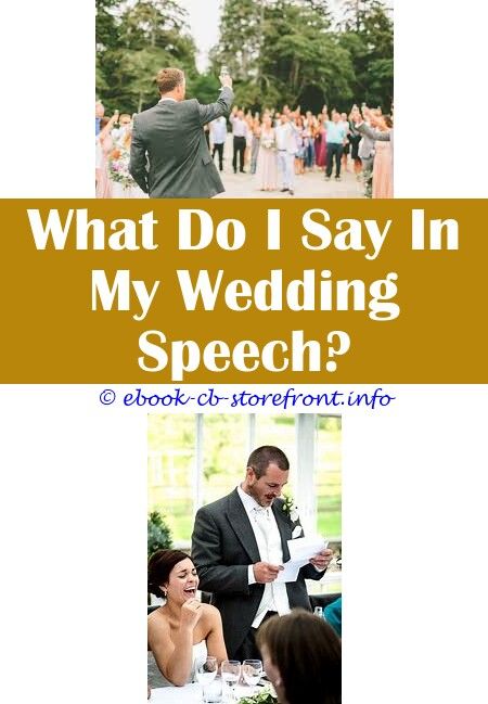 What Do You Say In A Wedding Toast