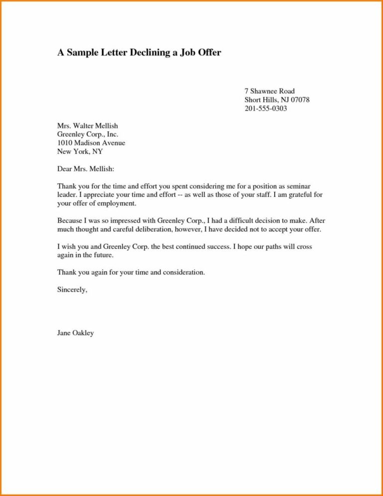 Thank You Letter To Recruiter For Job Offer