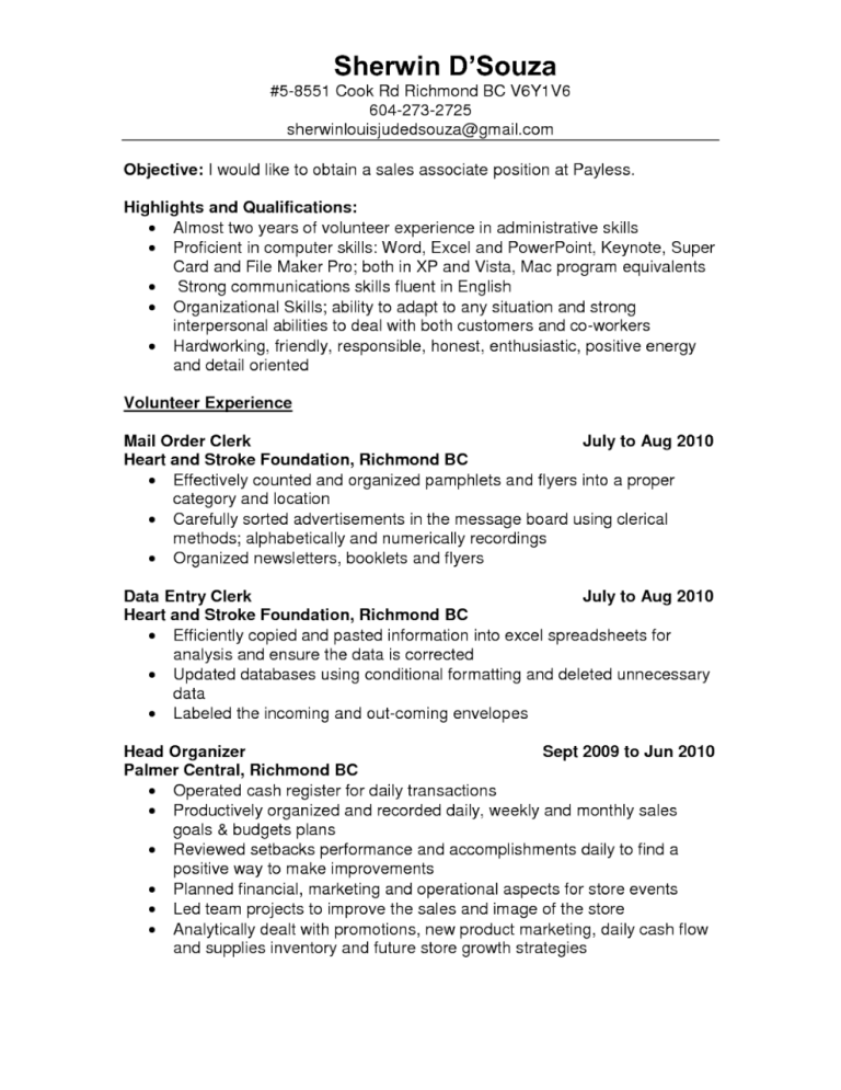 Marketing Assistant Resume Sample