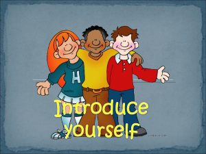 Self introduction clipart Clip Art Library