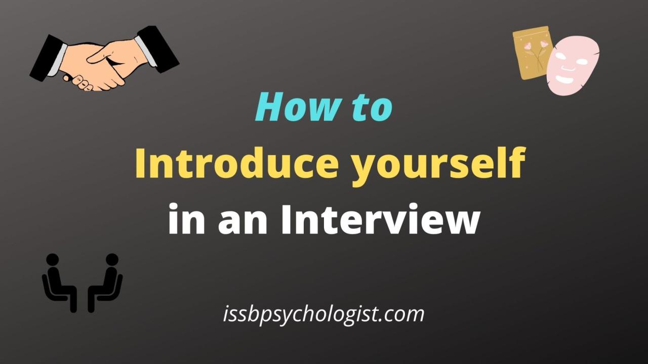How To Introduce Yourself In Scholarship Interview Sample Answer