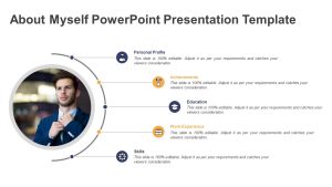 About Myself PowerPoint Presentation Template About Templates