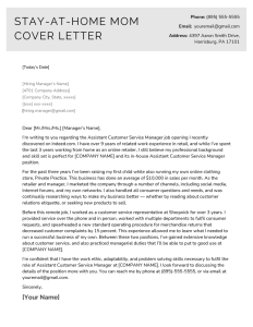 How To Write An Employment Gap Explanation Letter? An Example Cover