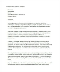 Cover Letter for Student 10+ Free Word, PDF Format Download Free