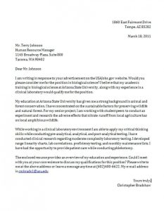 Microsoft Word Cover Letter Format Free Templates for Employment