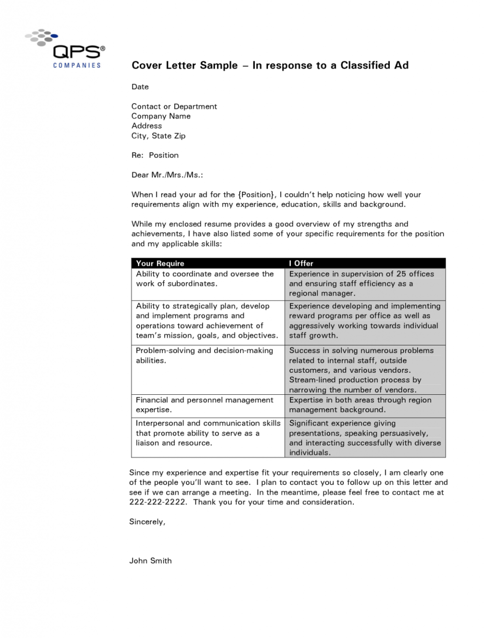 T Cover Letter Template Word
