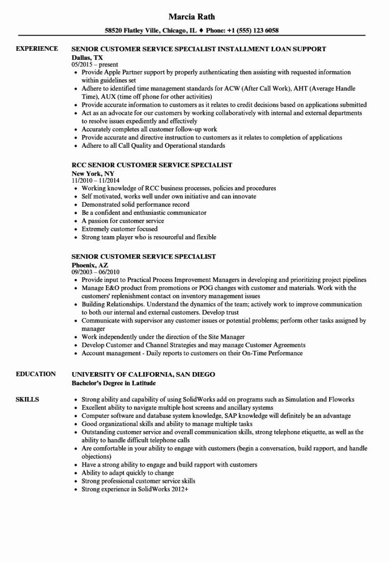 Technical Support Specialist Resume Examples