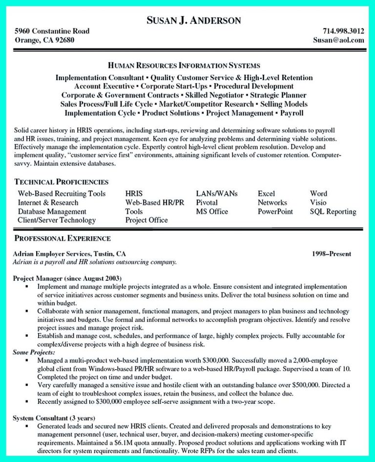 Programme Manager Resume Objective