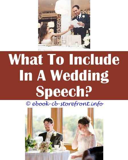 Parents Of The Bride Speech Samples