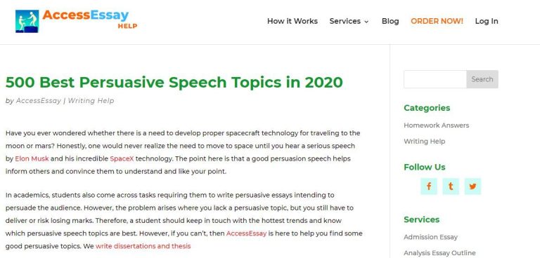 Best Persuasive Speech Topics 2020