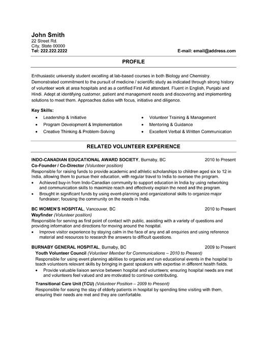 Health Care Assistant Resume Sample