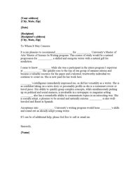 Sample Request Letter For Internship In Hospital