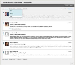 Discussion Boards Blackboard Student Support
