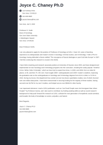 Academic Cover Letter Samples & ReadytoFill Templates