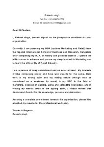 Covering Letter Dear Sir Madam williamsonga.us