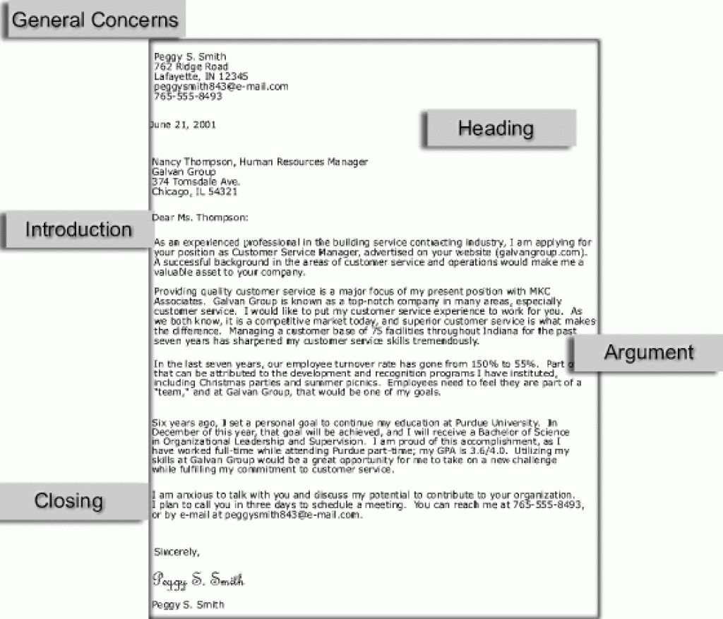 Purdue Owl Cover Letter Example 200+ Cover Letter Samples