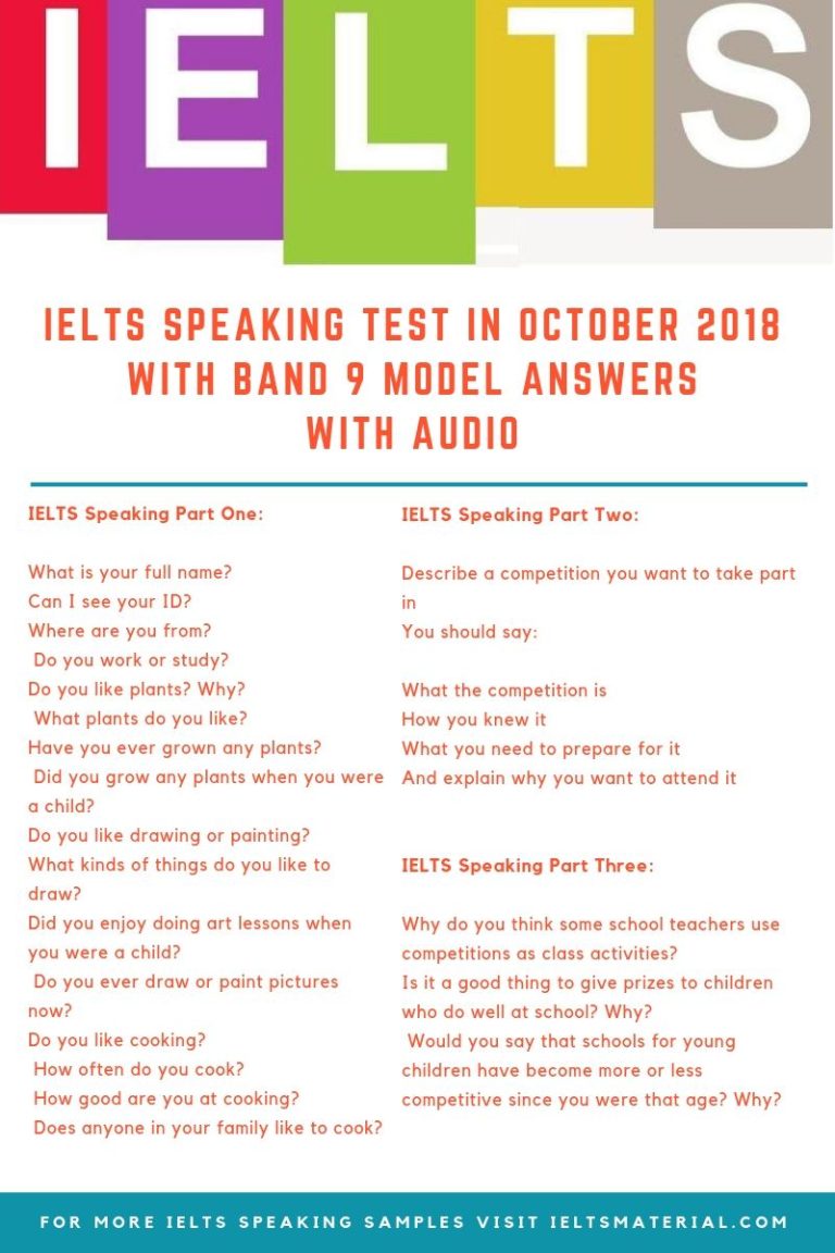 How To Introduce Yourself In Ielts Speaking Exam Pdf