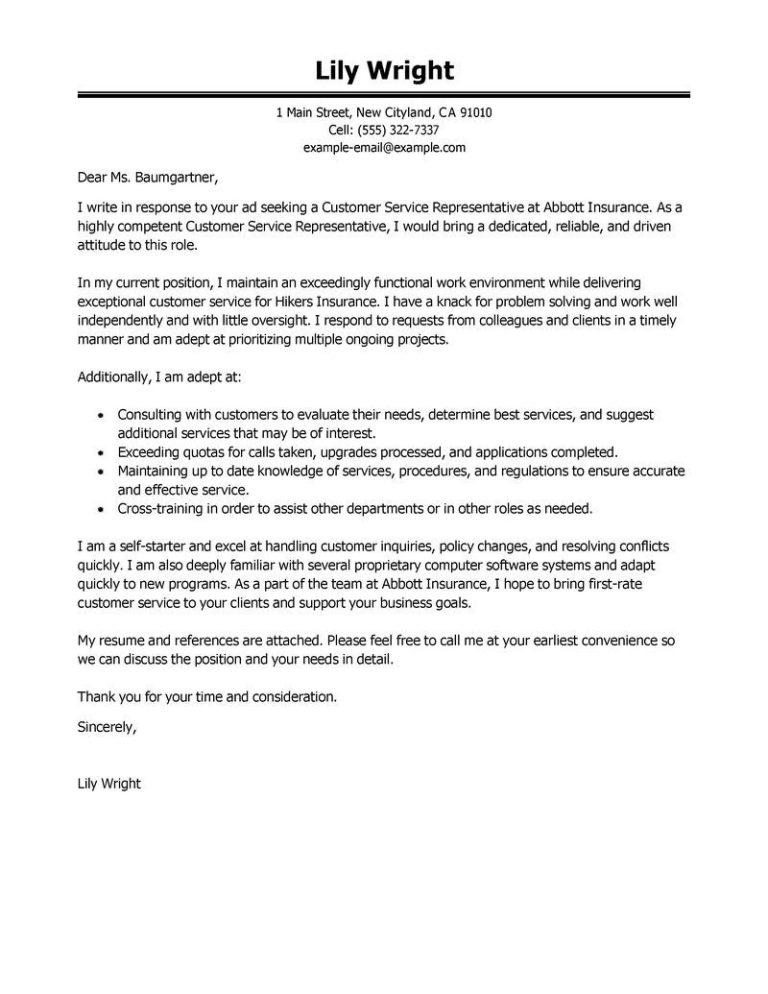 Technical Support Specialist Cover Letter Sample