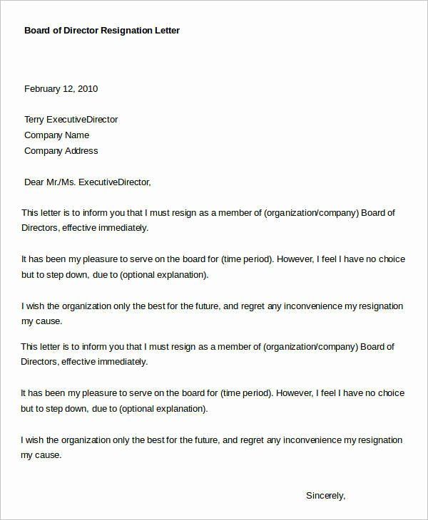 Security Officer Resignation Letter Sample